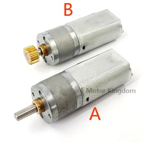 20MM 180 Gear Motor DC 6V-12V 50rpm/100rpm Slow Speed High Torque Engine DIY Toy Robot Car