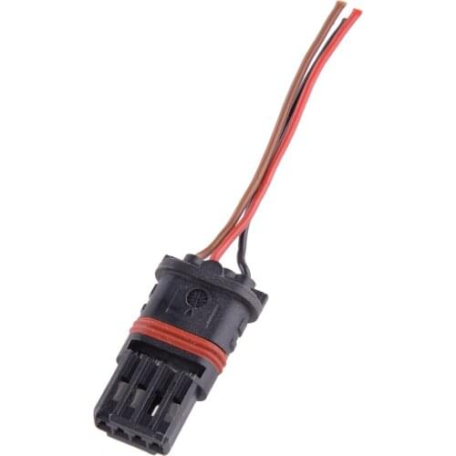 DWCX Car 3 Pins 3 Wires Rearview Mirror Wiring Plug Connector Harness Fit For BMW X5 X6 7 Series Accessories