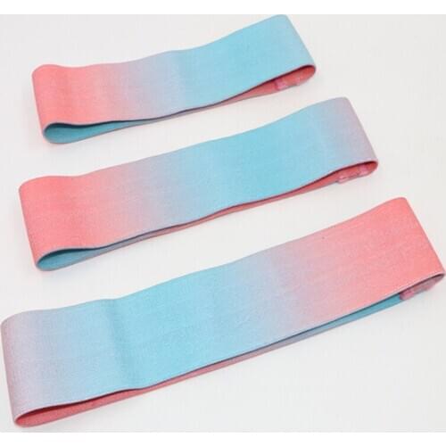 Customized Fitness Private Label Fabric Elastic Workout Exercise Loop Resistance Training Strap Hip Bands