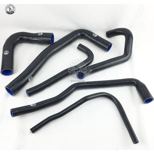 Silicone Radiator Hose Kit For SAAB 9000 91-98 B204 B234 2.0 2.3 AERO (6Pcs) Red/Blue/Black
