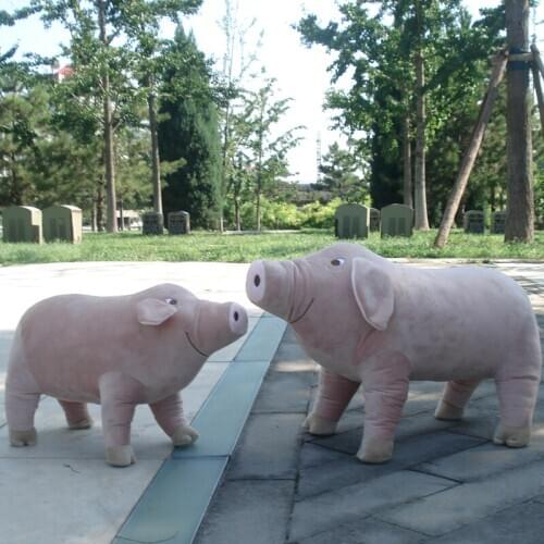 Creative toy large pink pig doll,soft plush toy ,throw pillow ,funny toy,Christmas gift h2944