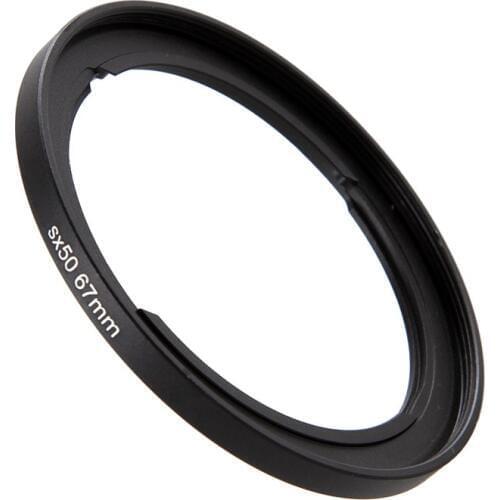 Metal FA-DC67A Adapter Camera Lens Adapter Ring For Canon PowerShot SX520 SX50 SX60 SX70 HS Reinstallation 67mm Filter
