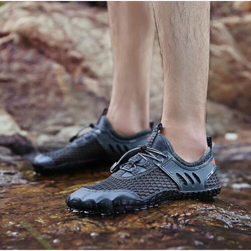 Men Climbing Shoes Spring 45 46 47 Summer Breathable Man Hiking Shoes Outdoor Sports Sneaker Quick-drying shoes Zapatillas