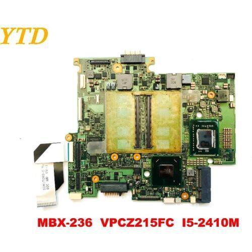Original for SONY MBX-236 laptop motherboard MBX-236 VPCZ215FC I5-2410M tested good free shipping