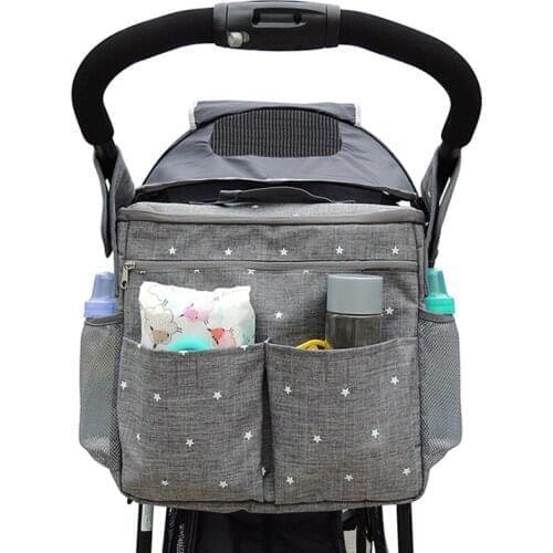 Portable Mummy Large Capacity Feeding Bottle Baby Necessities Diaper Bag Cute Star Multifunctional Outing Bag