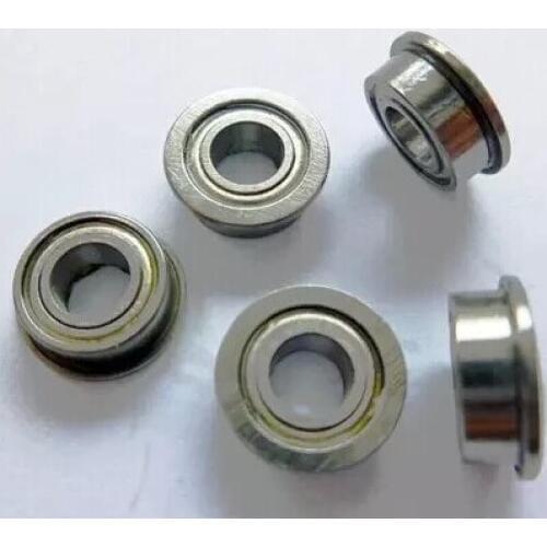 10pcs 1/2" x 1-1/8" x 5/16" Inch FR8ZZ Shielded Flanged Ball Flange Bearing