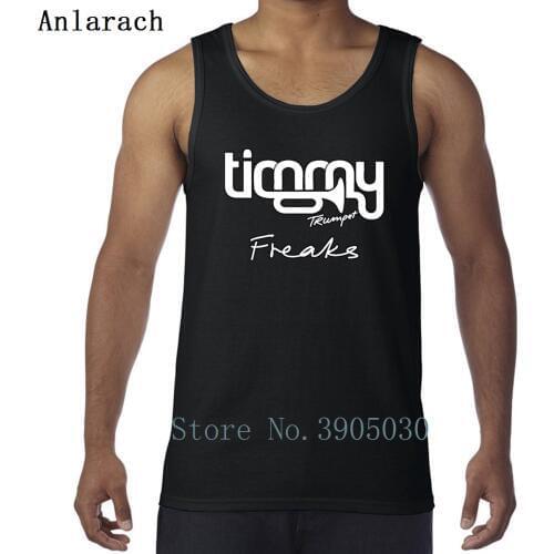 Timmy Trumpet Freaks Vest Muscle Fun Original Printing Tank Top For Men Singlets Comical 2018 Anlarach 100% Cotton
