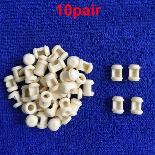 10Pairs Resin Assembly Bulb Cups Size 8x6mm Lamp Cup Mini-cups for Simulated Navigation Boats Model DIY Spare Components