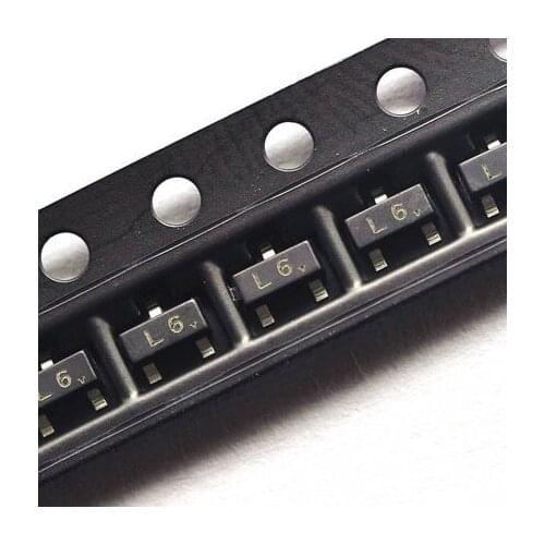 100pcs/lot New original 2SC1623 L6 SOT-23 NPN 50V/100mA SMD transistor