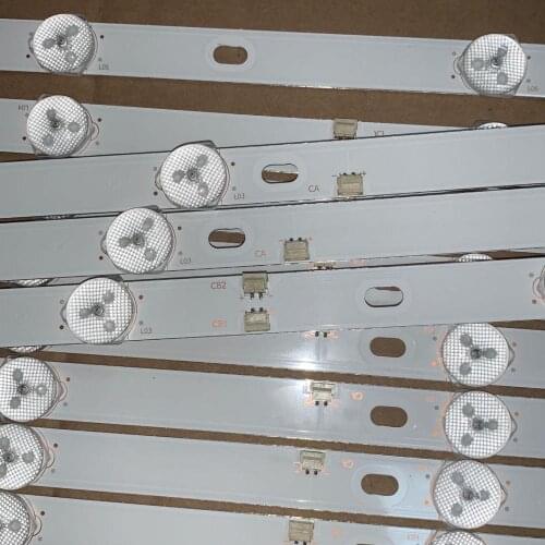 20SET/ 2A+1B IN TV YS-L E469119 94V-0 JS-D-JP395DM-A81EC/B82EC E395DM1000/MCPCB 736-14-1T A/B light bar Backlight 6V 736MM