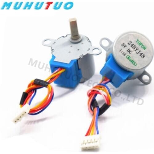 24BYJ48 Stepper motor 4 phase 5 wire stepper motor DC5V slow speed micro mini stepper motor