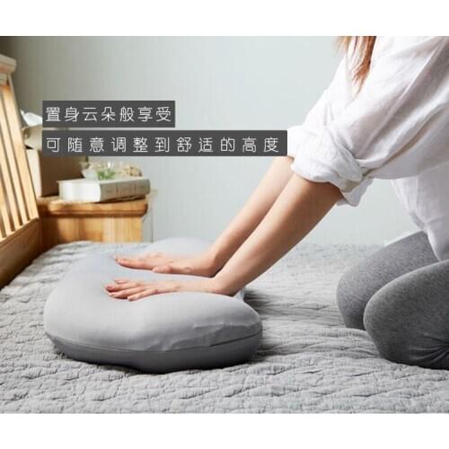 3D Neck Micro Airball Pillow Deep Sleep Addiction Head Rest Air Cushion Pressure Relief Pillows Gift Washable PillowCase Covers