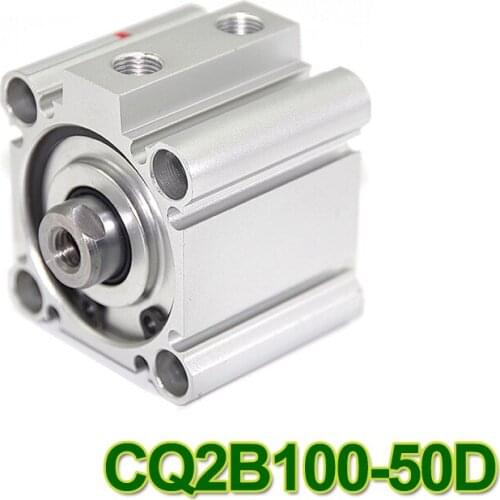 CQ2B100*50 SMC Type CQ2B series CQ2B100-50D 100mm bore 50mm stroke Double Action thin Pneumatic Compact Cylinder high quality