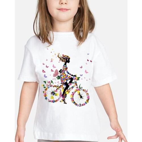 Baby Kids Clothes Pink Girls Love Unicorn T-shirt for Girls Crown Star T Shirt Kawaii Children Clothing