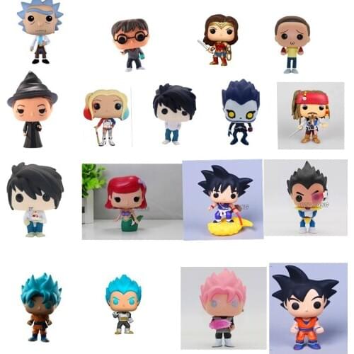 WZP PONG Kakarotto Death Note Figurine Dolls Toys PVC Action Figure Model Toy Kids Gift