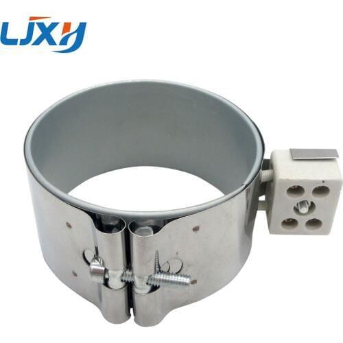 LJXH Ceramic Band Heaters Stainless Steel 110V220V380V 90x40mm/90x45mm/90x50mm/90x55mm Wattage 310W/350W/400W/430W