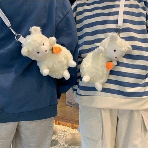 Fashion Plush Womens bag 2022 New Student fashion girl Mini Handbags Package Female Pack phone bag wallet Shoulder bag tote