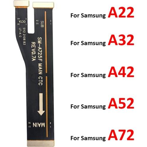 New Main Board Connector Board LCD Display Flex Cable For Samsung A32 A325F A42 A425F A52 A525F Replacement Parts