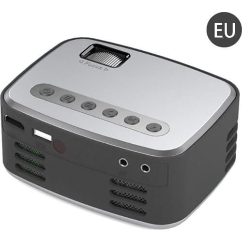 New LED Mini Projector 320x240 Pixels Supports 1080P HDMI-compatible USB Audio Portable Home Media Video Player Home Theater