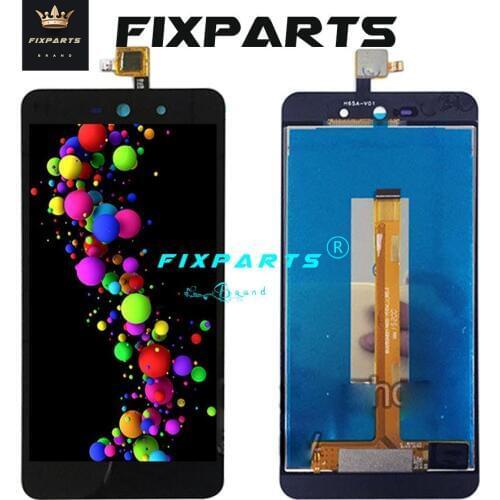 Black 5.0" Original Tested LCD Display Wiko Rainbow UP 4G Touch Screen Digitizer Assembly Replacement parts Rainbow UP 4G LCD