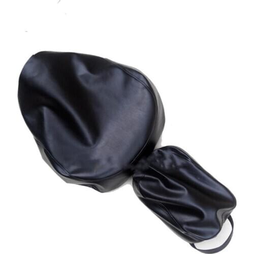 Dirt Motorcycle Red PU Leather Seat Cushion Water Proof Seat Coverf for Honda Shadow VT VTX 400