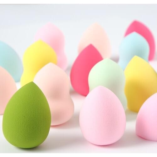 1 Pcs Water Drop Makeup Sponge Cosmetic Puff Facial Powder BB Cream Cosmetic Puff Blending Foundation Sponge Puff