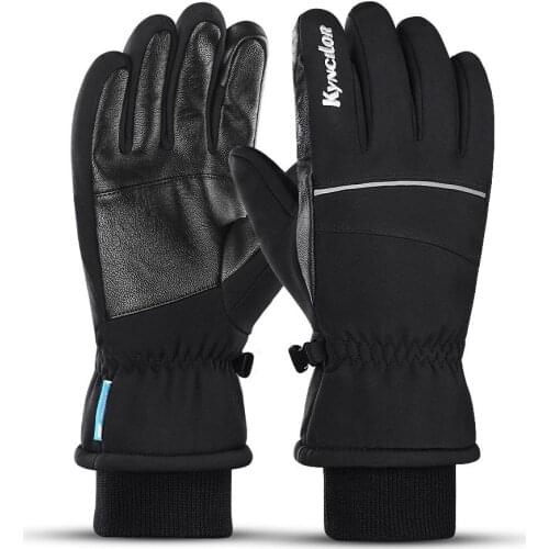 Sports Cycling Gloves Full Finger Waterproof Biker Gloves Outdoor Touch Screen Motorcycle Ski Mountaineering Cycling Equipment