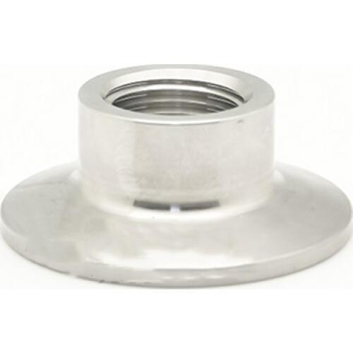 1/4" 3/8" 1/2" 3/4" 1" NPT Female Thread 304 Stainless Steel Sanitary Ferrule Pipe Fitting For Homebrew Fit 1.5" Tri Clamp
