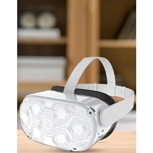 VR Headset Transparent Protective Shell Light & Durable Cover For Oculus Quest 2 Accessories Preventing Collisions And Scratches