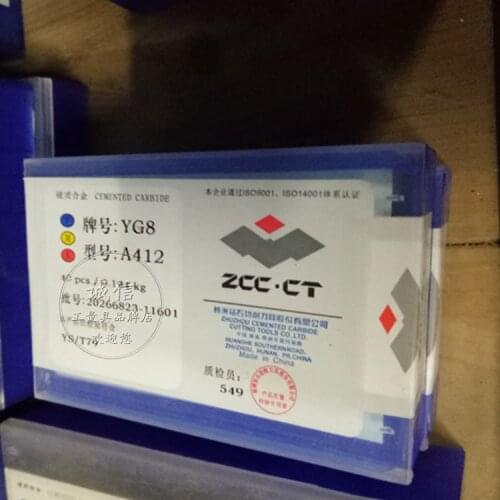 High quality Cemented Carbide Welding cutter Tip YG6 A406 A408 A412 A416 turning blade Cemented carbide insert milling