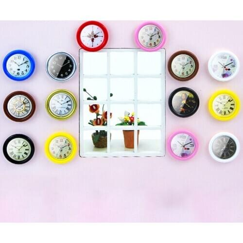 1:12 Scale Resin Dollhouse Miniature Wall Clock Play Doll House Miniaturas Home Decor Accessories Toy Pretend Play Furniture Toy
