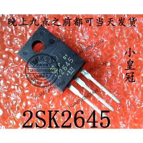 1Pieces new Original 2SK2645 K2645 TO-220F In stock real picture
