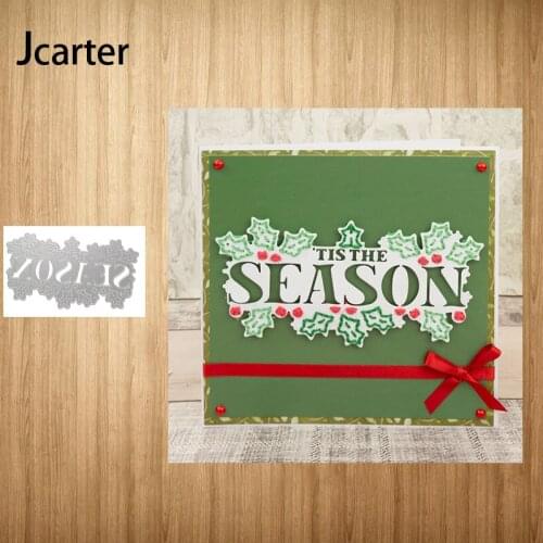 2021 New Arrival The Season Leaves Metal Cutting Dies Craft for Scrapbooking Handmade Diy Knife Mould Blade Punch Stencils Model