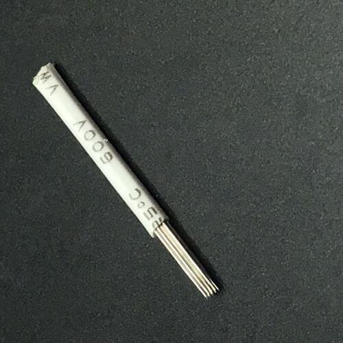 300 Pcs 17 Round needles for manual pen Semi permanent makeup manual fog pen needle R17 microblading eyebrow pen needles