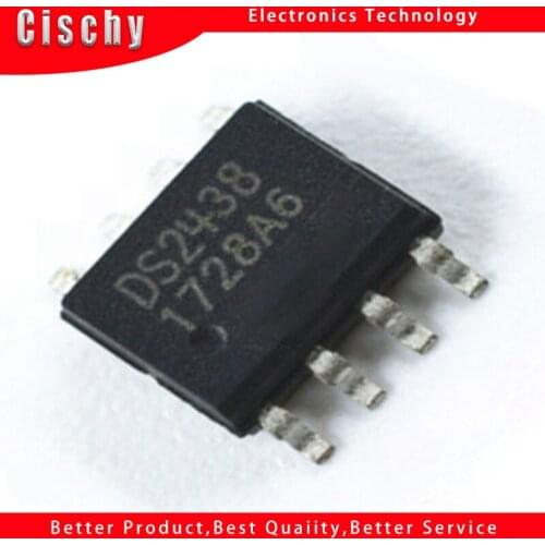 1pcs/lot DS2438 DS2438Z+TR DS2438Z SOP8 In Stock