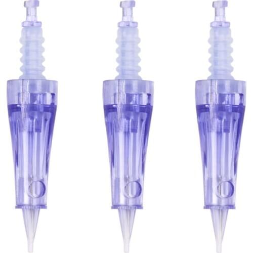 50pcs/lot Eyebrow tattoo needles cartridge 1RL/3RL/5RL permanent makeup microblading needles for auto micro needling pen needle