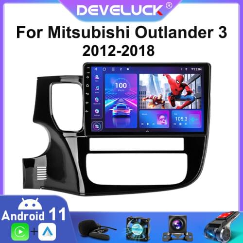 4G+64G 2din Android 10.0 Car Radio For Mitsubishi Outlander xl 3 2012-2018 GPS Navigation subwoofer Multimedia Video Player RDS