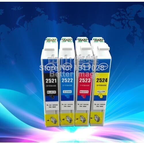 INK WAY 5PCS of T2521-T2524 compatible ink cartridge special for Oceanian Users