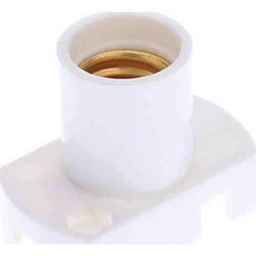 DIY 10PCS E12 White Base Bulb Socket Lamp Holder High Quality Lighting Accessory