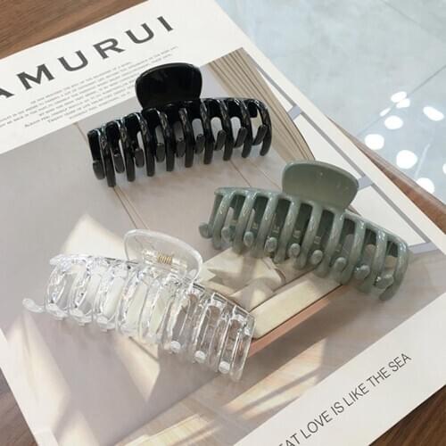 Elegant Hair Claws Woman Hairpins Hair Accessories Girls Hair Crab Headwear Hairgrip Fashion Barrettes