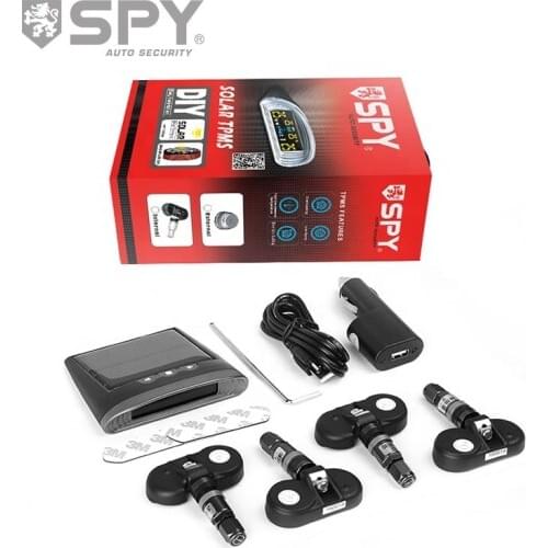 Hot selling in SA SPY V10 solar power TMPS tire pressure monitoring system with internal sensor