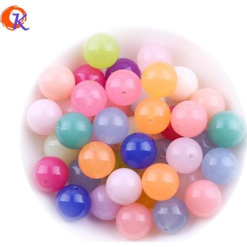 New Color Mix Lot 6-25MM Neon Jelly Solid Beads For Jewelry Making Necklace Material And Decoration CDWB-517566