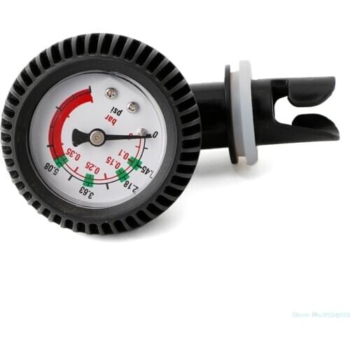 New Air Pressure Gauge Thermometer Connector For Inflatable Boat Kayak Raft Surfing outdoor tools Drop Ship