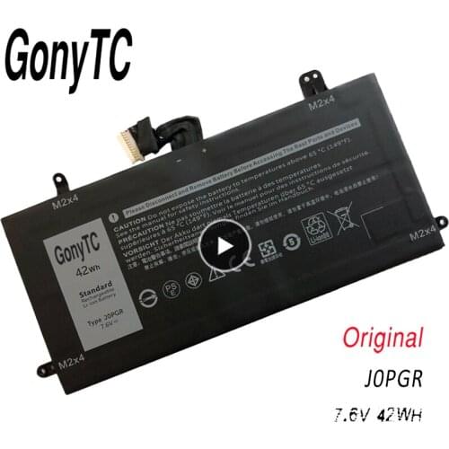 GONYTC Genuine Original J0PGR Laptop Battery For Dell Latitude 5285 5290 T17G 1WND8 JOPGR X16TW T17G001