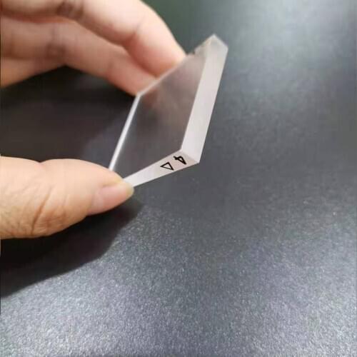 Wedge Prism Customized Optical Prisms Processing 4 degree Angle Prism Instrumentation Prism