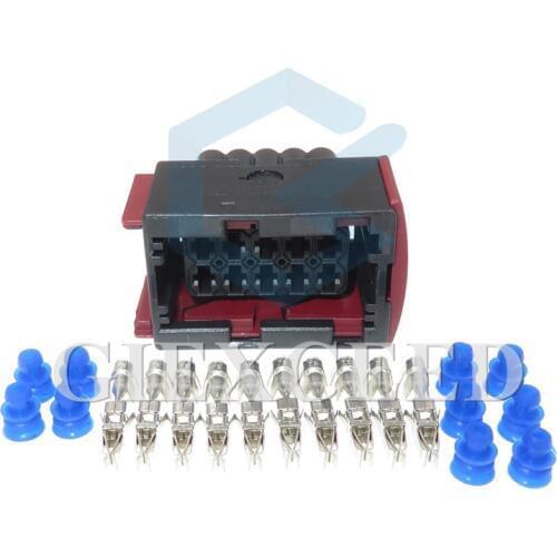 2 Sets 10 Pin 1-967240-1 Auto Headlights Lamp Connector Car Headight Light Socket With Terminals And Seals For Buick Peugeot