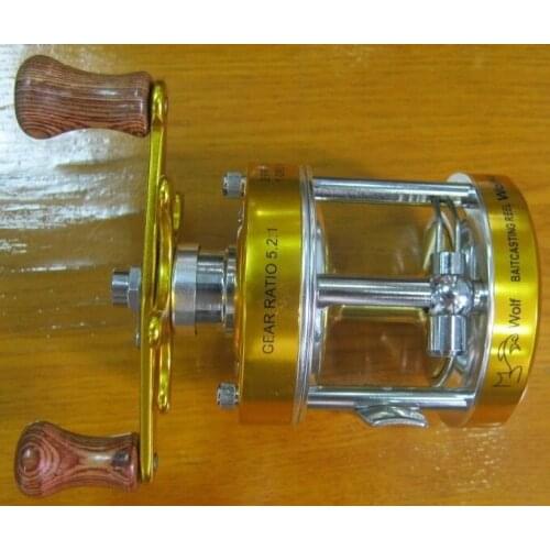 Aventik Gear Ratio 5.2:1 Baitcasting Fishing Reel 40 ball bearings carp fishing gear bait casting fishing L