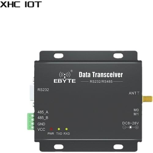 SX1278 LoRa 433MHz Wireless Transceiver Transmitter Receiver Rf Module Long Range RS232 RS485 433mhz 100mW XHCIOT E32-DTU-433L20