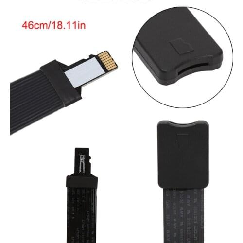 R58A TF Male To MicroSD Female Card Reader Extension Adapter Cable For Phone GPS TV