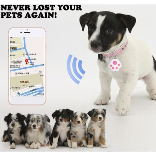 Claw Design Waterproof Bluetooth-compatible Smart GPS Tracker for Pet Child Wallet Bag Key Finder Locator Anti Lost Alarm Sensor